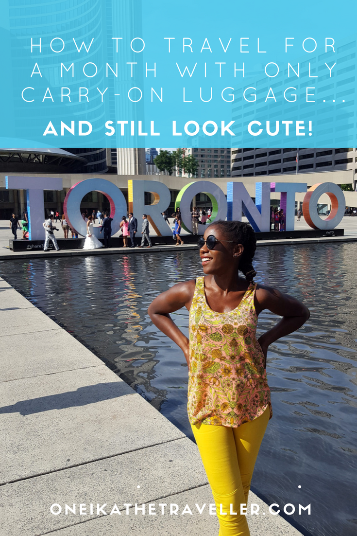 How to travel for a month with only carry-on luggage (and still look cute!)  Porno bilde